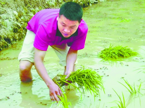 俞佳友 ：脚沾泥巴做新