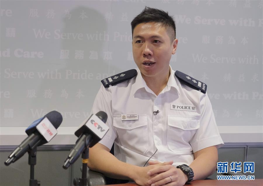 （图文互动）（1）香港警察：“为了维护法纪，受伤也值得！”